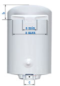 размеры бойлера Ariston