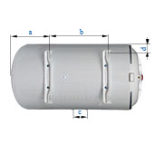 размеры бойлера Atlantic oPro Horizontal