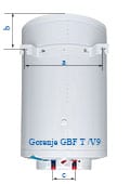 размеры бойлера Gorenje GBF T